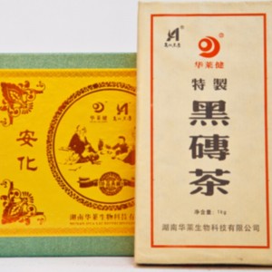 H مجموعات 1000 جرام الطوب الأسود الشاي هونان انهوا الشاي الأسود الرعاية الصحية الشاي